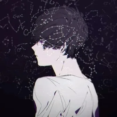 动漫男生伤感孤独头像