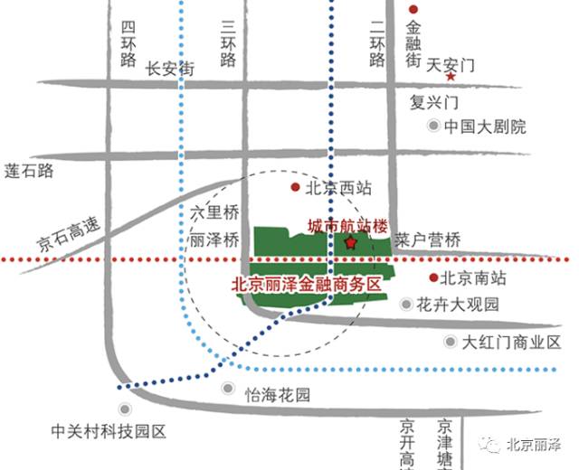 丽泽商务区未来繁华蓝图揭秘，最新规划图发布！