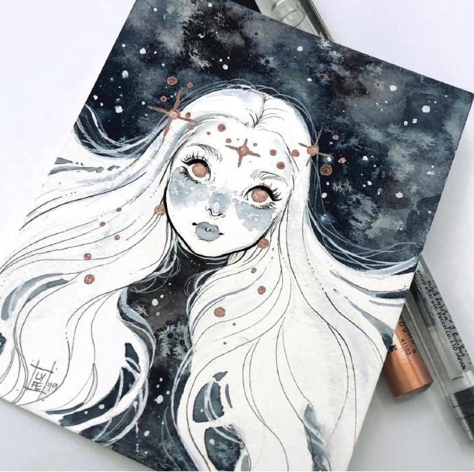 手绘作品，未来科技产品的全新体验
